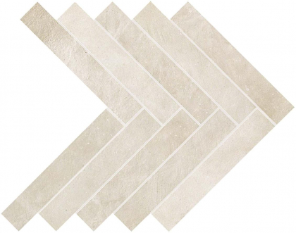 Atlas Concorde Dwell Off-White Herringbone 36.2x41.2