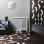 Mutina Puzzle Comb Edge Smoke 25x25