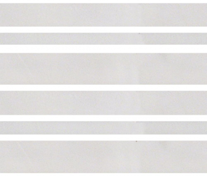 Casa Dolce Casa Vetro 01 Bianco Mod. Listello Dritto 21x25