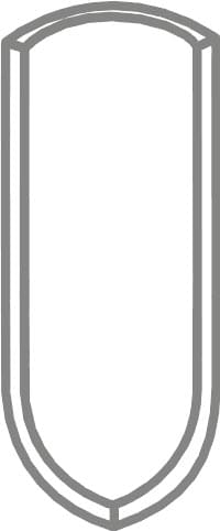 Provenza Evo Q Cove Base Angolo Interno Dark Grey 2.5x16