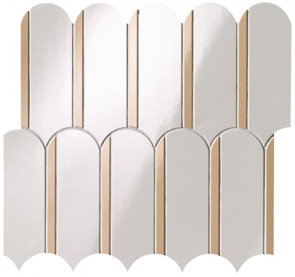 Fap Roma Gold Onice Neve Onice Miele Archs Mosaico 28.2x31