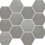 Rondine Loft Grey Mosaico Esagona 35x30.3