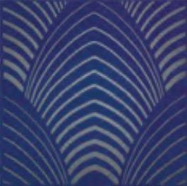 Petracers Grand Elegance Rubino Nuoveau Pervinca Lustro Cromo 20x20