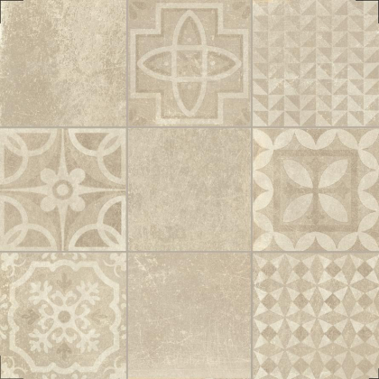 Impronta Italgraniti Icone Bleu Beige Decore 20x20