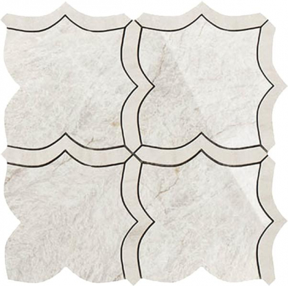 Impronta Italgraniti Lux Experience Taj Mahal Mosaico Arabesque Mix 30x30