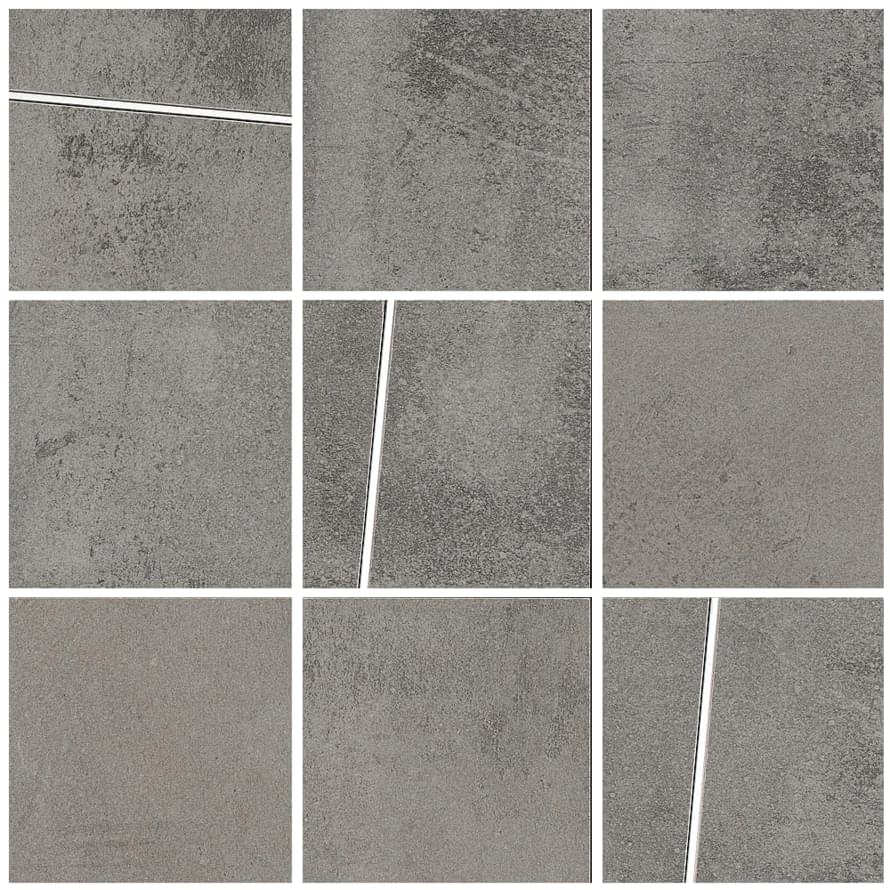 La Fabbrica Hurban Gray Quadrotto Intarsio 30x30