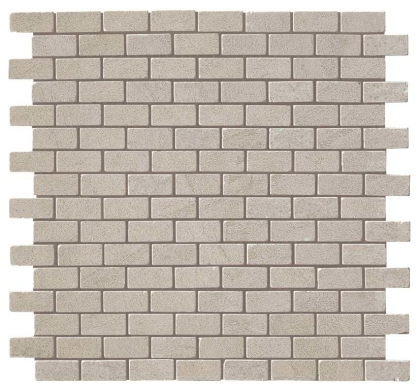 Atlas Concorde Marvel Stone Clauzetto White Mosaico Burattato 29.8x29.8