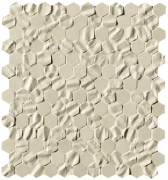 Fap Bloom Beige Star Esagono Mosaico 29.5x32.5