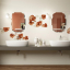 Marazzi Colourline Ivory Orange Decoro 22x66.2