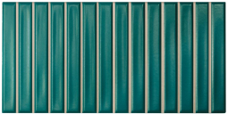 Wow Sweet Bars Teal Matt 12.5x25