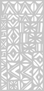 Ava Contemporanei District Ethnic Grigio Naturale Rettificato 115x235.5