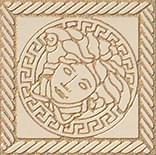 Versace Marble Tozzetto Medusa Beige 11.5x11.5