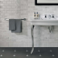 Ceramiche Grazia Retro Ottagono Coal 20x20