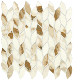 Atlas Concorde Marvel Shine Calacatta Imperiale Mosaico Twist Silk 30.5x30.5