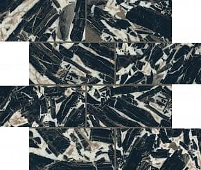 Rex Etoile Brown River Matte Mosaico 7.5x15 30x30