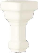 Ceramiche Grazia Essenze Angoli Esterno Parete Capitello Magnolia 3x7.5