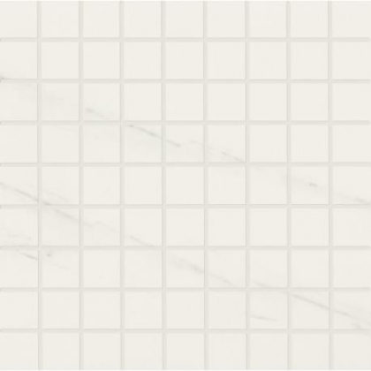 Piemme Valentino Marmi-Reali Carrara Mosaico Lev-Ret 30x30