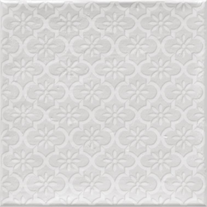 Vives Etnia Bugis Blanco 20x20