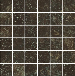 Apavisa Sybarum Black Silk Mosaic 5x5 29.75x29.75