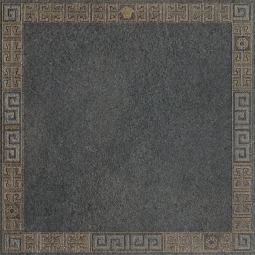 Versace Greek Cassetone Antracite-Oro 40x40