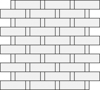 La Fabbrica Artile Muretto Black Gold Nat Rett 30x30