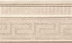 Versace Venere Battiscopa Fascia Rilievo Beige 15x25