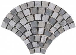 Serenissima Cir Reggio Nell Emilia Mosaico Ventaglio Mix Arco 52x75