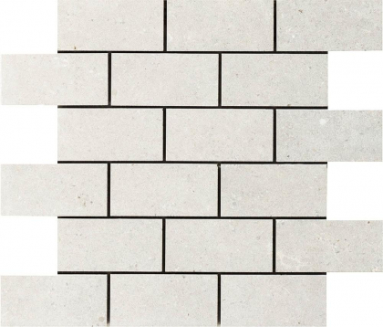 Impronta Italgraniti Silver Grain White Muretto 30x30
