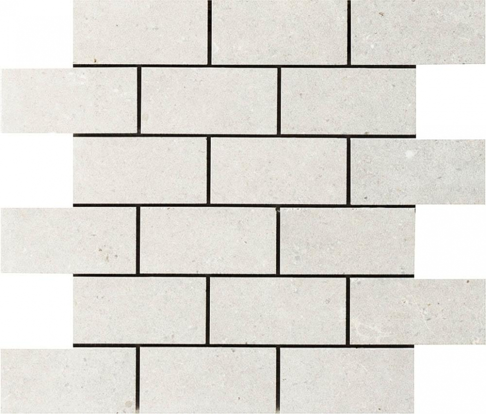 Impronta Italgraniti Silver Grain White Muretto 30x30