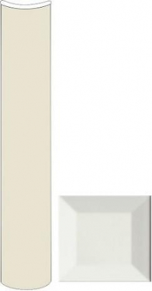 Diffusion Metro Paris Special Baguette Blanc Mat 100 2.5x15