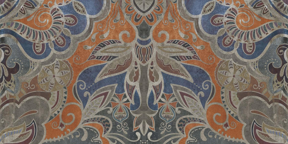 ABK Wide And Style Plus Digital+ Carpet Orange 160x320