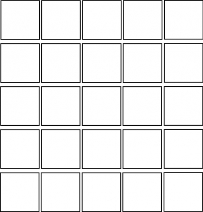 Casalgrande Padana Cemento Mosaico Cassero Bianco 6x6 30x30