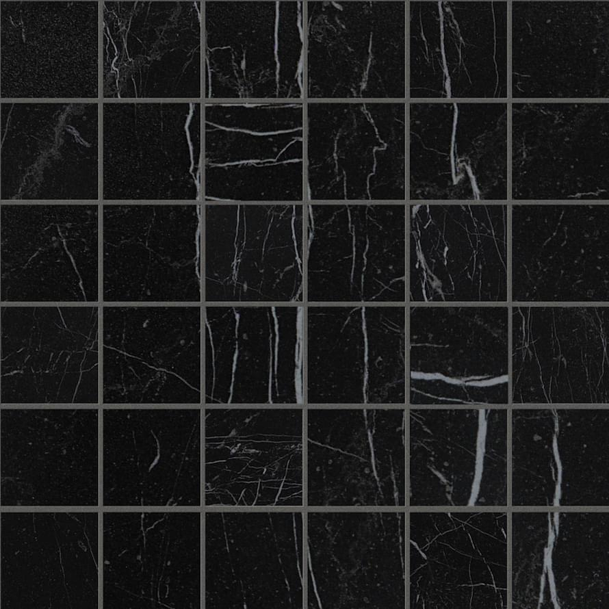 Fap Roma Diamond Nero Reale Gres Macromosaico 30x30