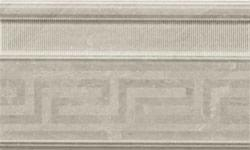 Versace Venere Battiscopa Fascia Rilievo Grigio 15x25