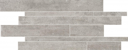 Emil Ceramica On Square Listelli Sfalsati Cemento Naturale 30x60