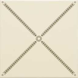 Original Style Artworks Colonial White Pearl Trellis 15.2x15.2