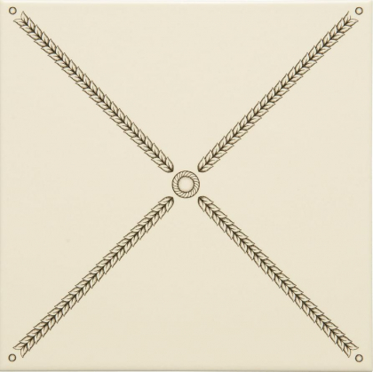 Original Style Artworks Colonial White Pearl Trellis 15.2x15.2