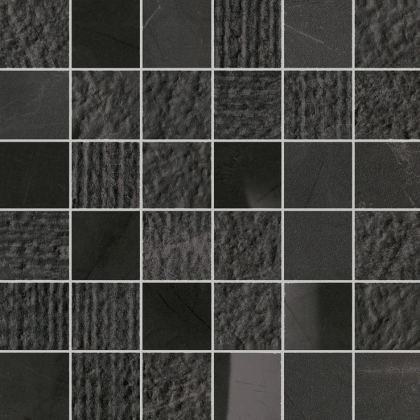 Impronta Italgraniti Marble Experience Sahara Noir Mosaico Mix 30x30