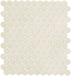Fap Color Now Beige Round Mosaico 29.5x32.5