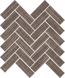 Sant Agostino Tailorart Spina Brown 30x30