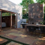 Aparici Corten Graphite Natural Mosaico 5x5 29.75x29.75