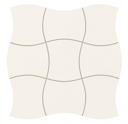 Tubadzin Royal Place White 29.3x29.3