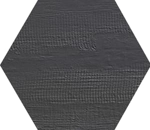 Graniti Fiandre Musa Plus Esagono Midnight Relief 23x20
