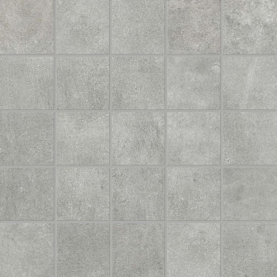 Piemme Ceramiche Concrete Mosaico Light Grey Nat-Ret 30x30