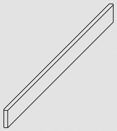 Coliseumgres Portofino Bianco Battiscopa 7.2x90