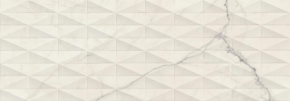 Marazzi Allmarble Statuario Struttura Pave Lux 3D 8Mm 40x120