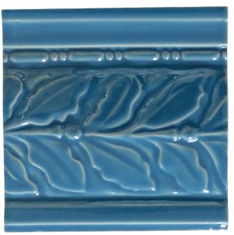 Diffusion Metro Pieces Speciales Feuille De Chene Bleu De Chine 20 15x15