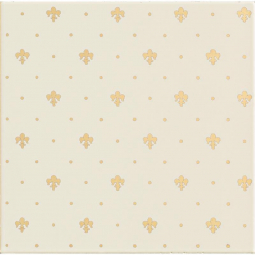 Petracers Grand Elegance Gold Giglio Oro Su Panna 20x20