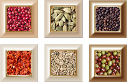 Absolut Keramika Monocolor Biselado Decor Mix 14 Cube Warm Kitchen 10x10