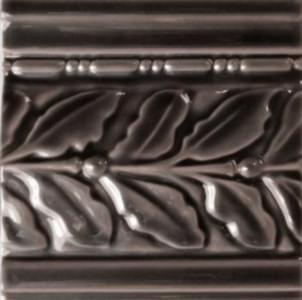 Diffusion Metro Pieces Speciales Feuille De Chene Gris Fonce 33 15x15